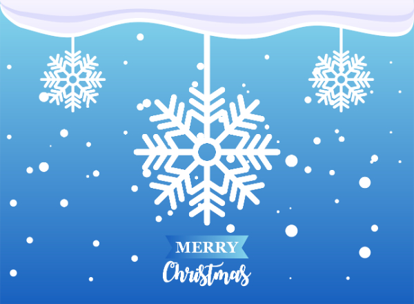 Blue Snowflakes