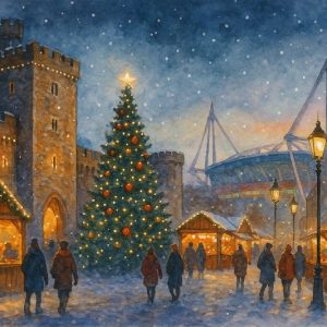 Christmas Market at Cardiff Castle