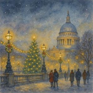 London and Other City Christmas Cards