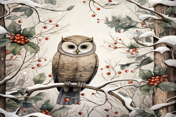 Festive Owl