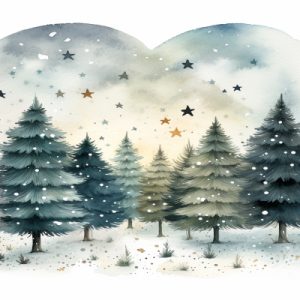 Watercolour Forest
