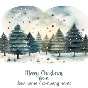 Watercolour Forest - Front Personalised