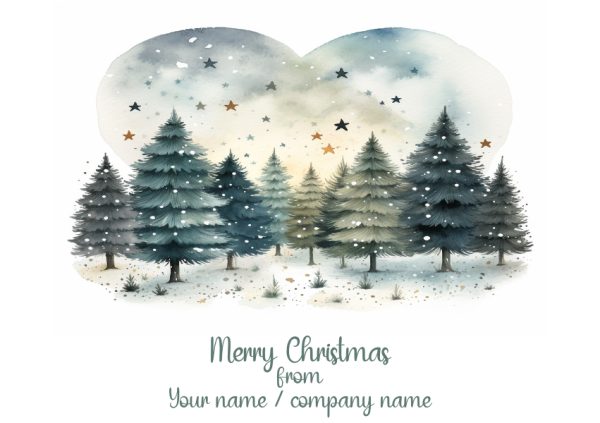 Watercolour Forest - Front Personalised
