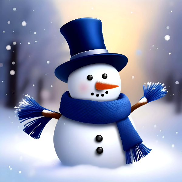 Blue Hat and Scarf
