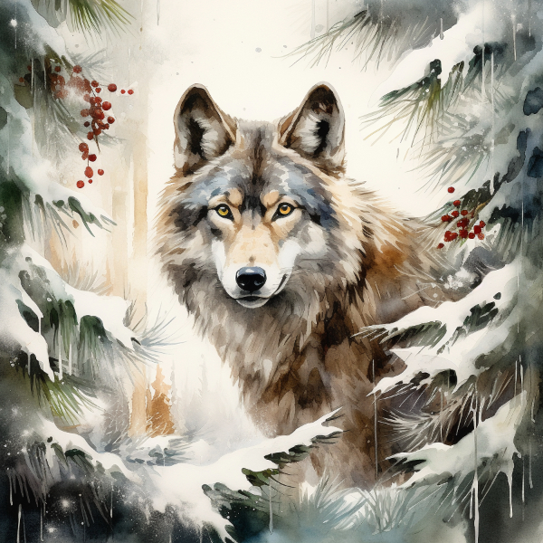 Artistic Wolf