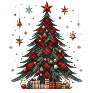 Presents Under Tartan Tree
