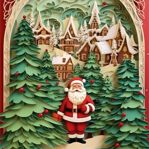 Paper Santa